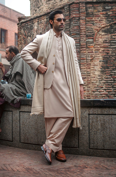 Cotton Dobby Suit - Shop Now at Shahnameh