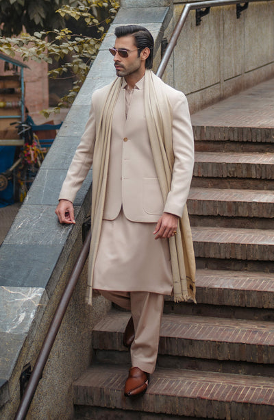 Cotton Dobby Suit - Shop Now at Shahnameh