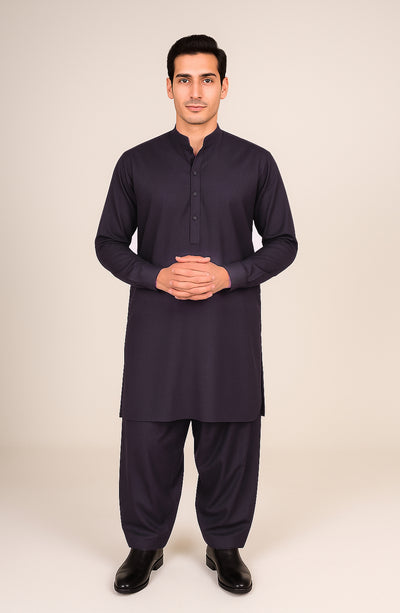 Men's 2 Piece Kurta Shalwar Suit