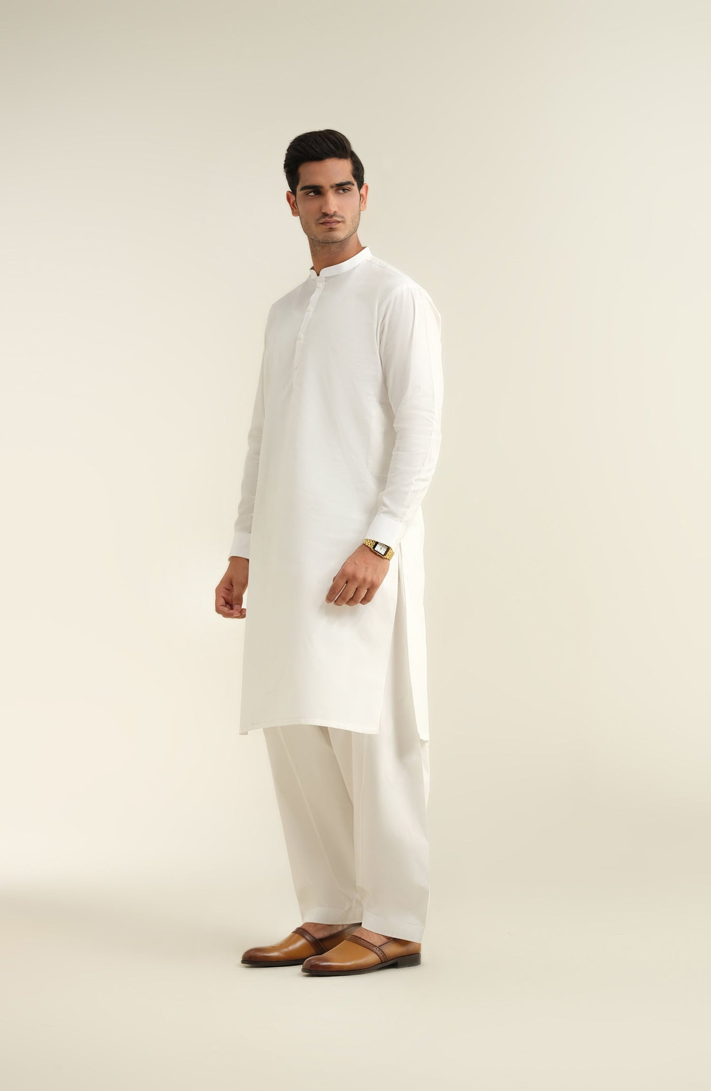 Men's s Kurta Shalwar Suit-SMS713125
