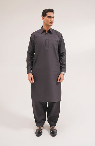 Men's Kurta Shalwar Suit-Regular Fit
