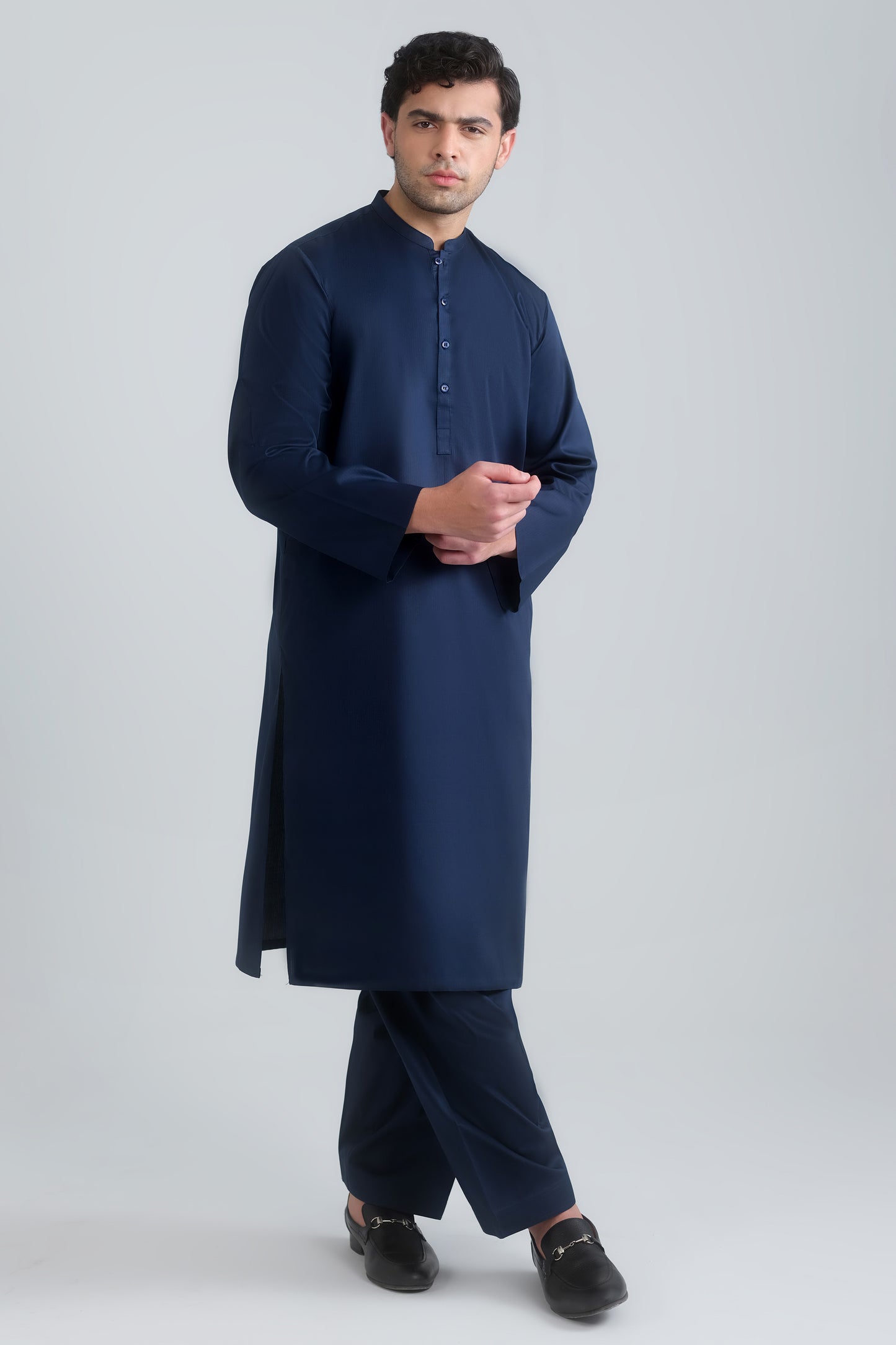 Awami Suit In Kamalia Cotton - SMS722A125