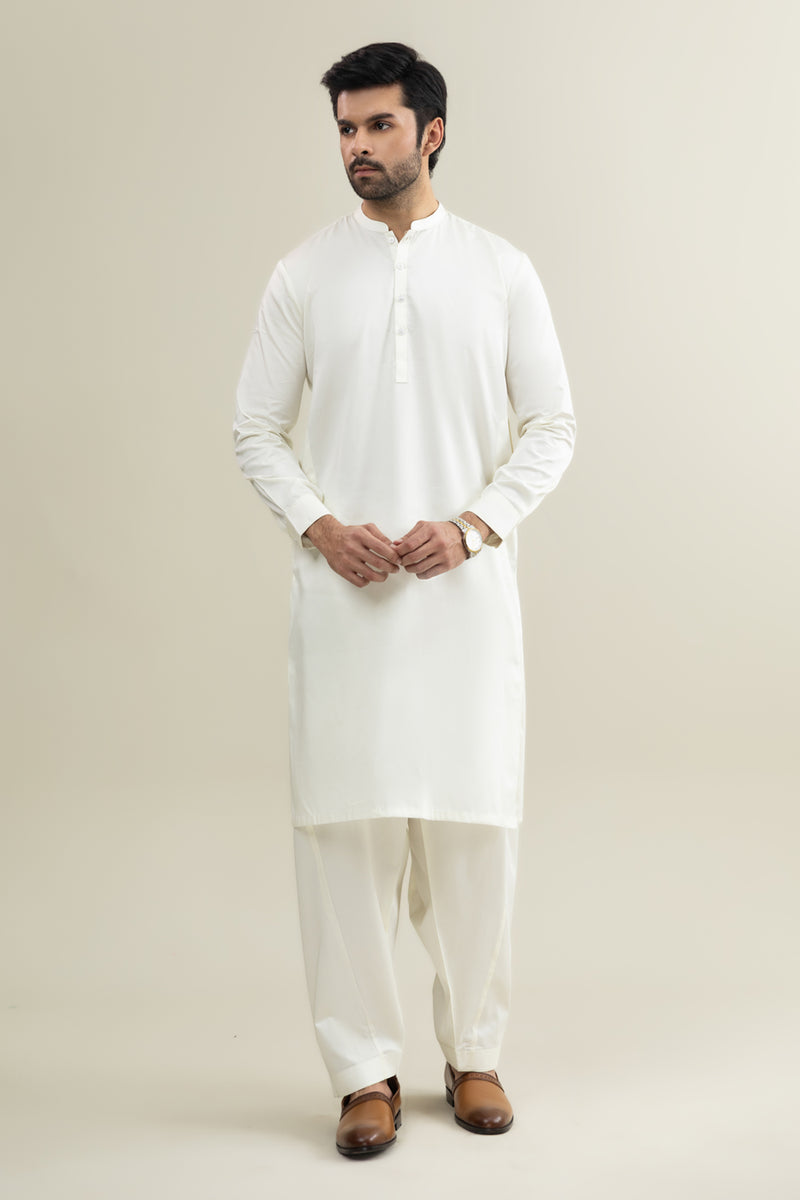 Band Collar Suit - SMS802225 - Shop Now at Shahnameh