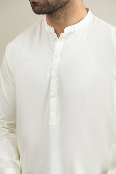 Band Collar Suit - SMS802225