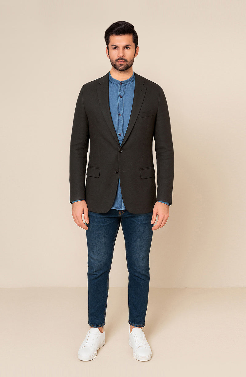 Men's Band Coat - SMC806A225 - Shop Now at Shahnameh