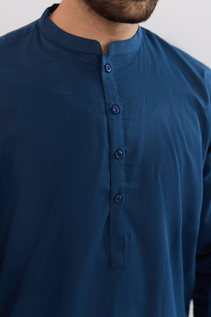 Men Band Collar Suit - SMS809225 - Shop Now at Shahnameh