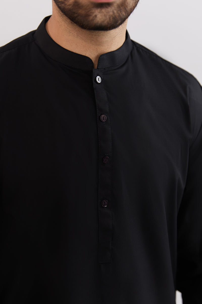 Men Band Collar Suit - SMS813225 - Shop Now at Shahnameh