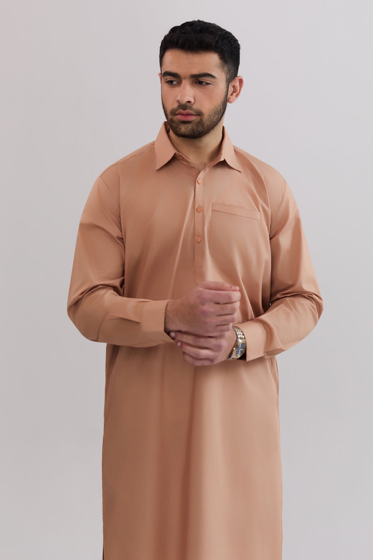 Men Collared Suit - SMS818225 - Shop Now at Shahnameh