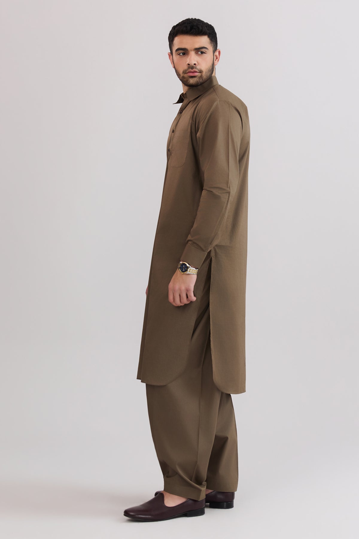 Men Collared Suit - SMS827225 - Shop Now at Shahnameh