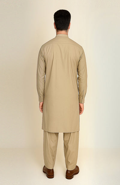 Men's Band Collar Suit - SMS828225