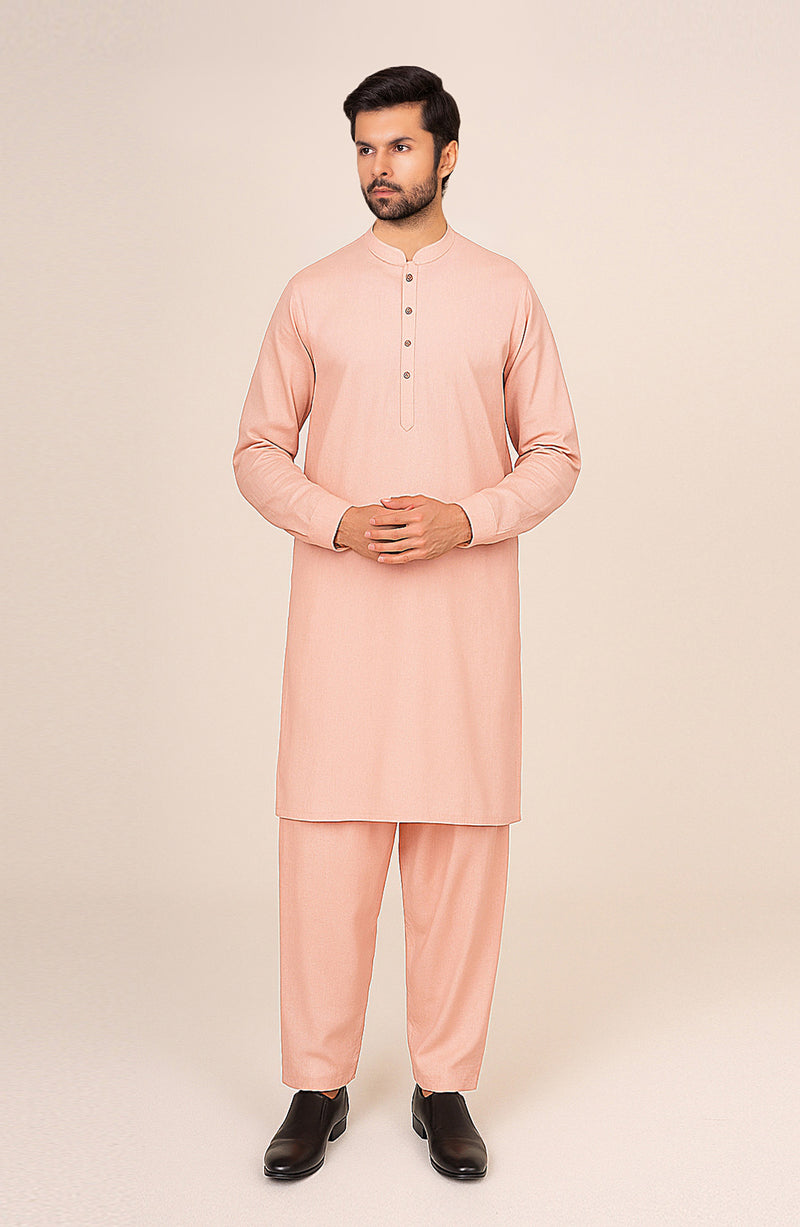 Men's Band Collar Suit - SMS814225 - Shop Now at Shahnameh