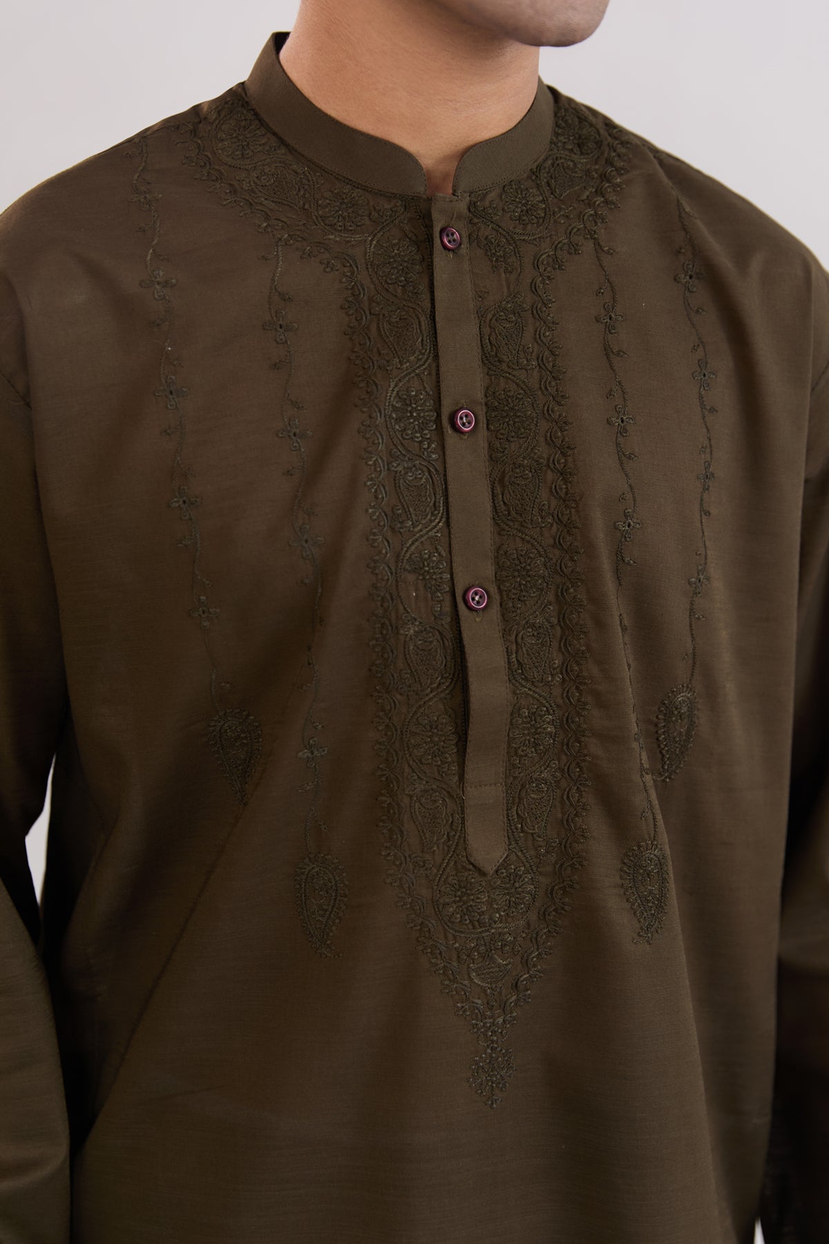 Men Embroidered Suit - SMS837225 - Shop Now at Shahnameh