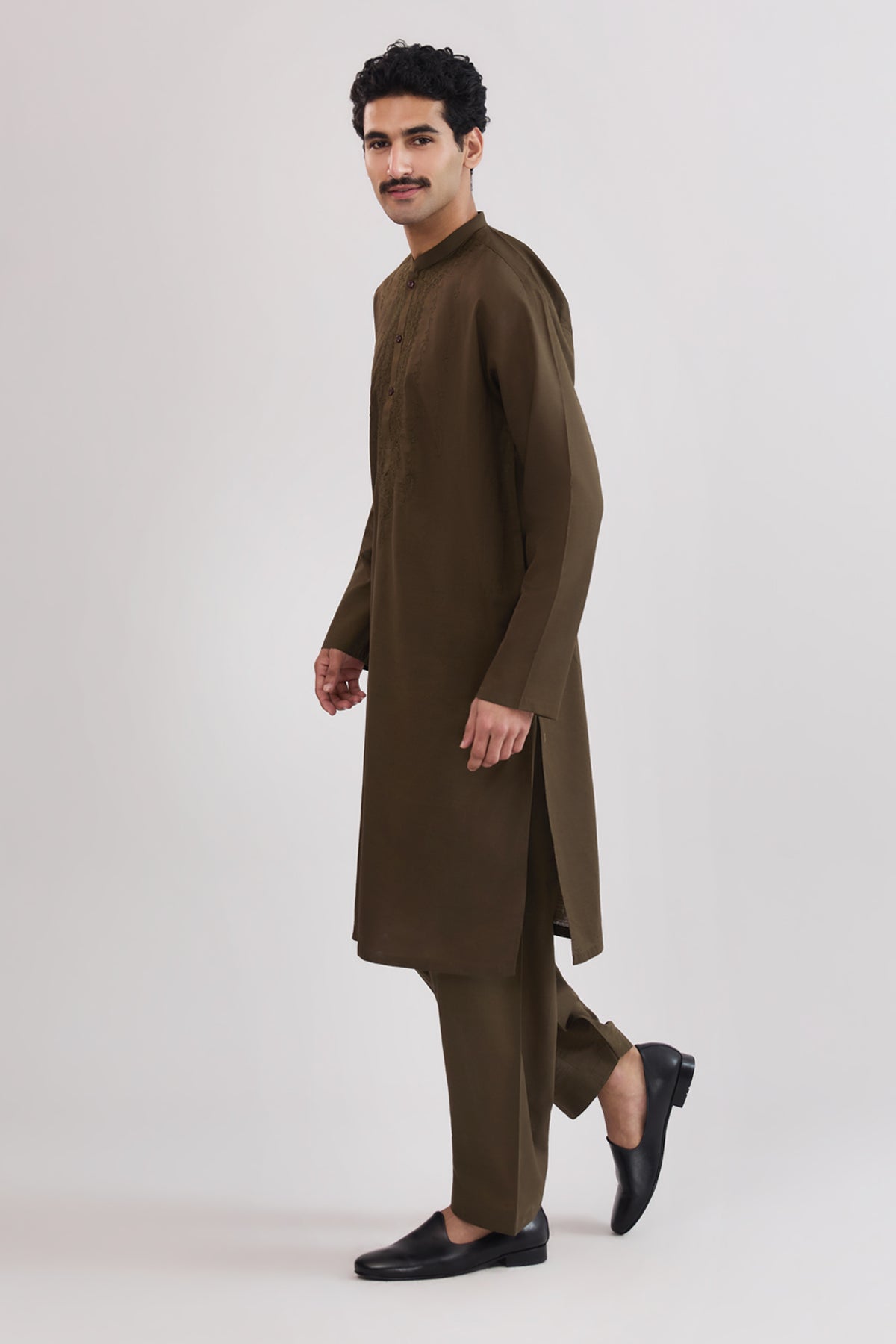 Men Embroidered Suit - SMS837225 - Shop Now at Shahnameh