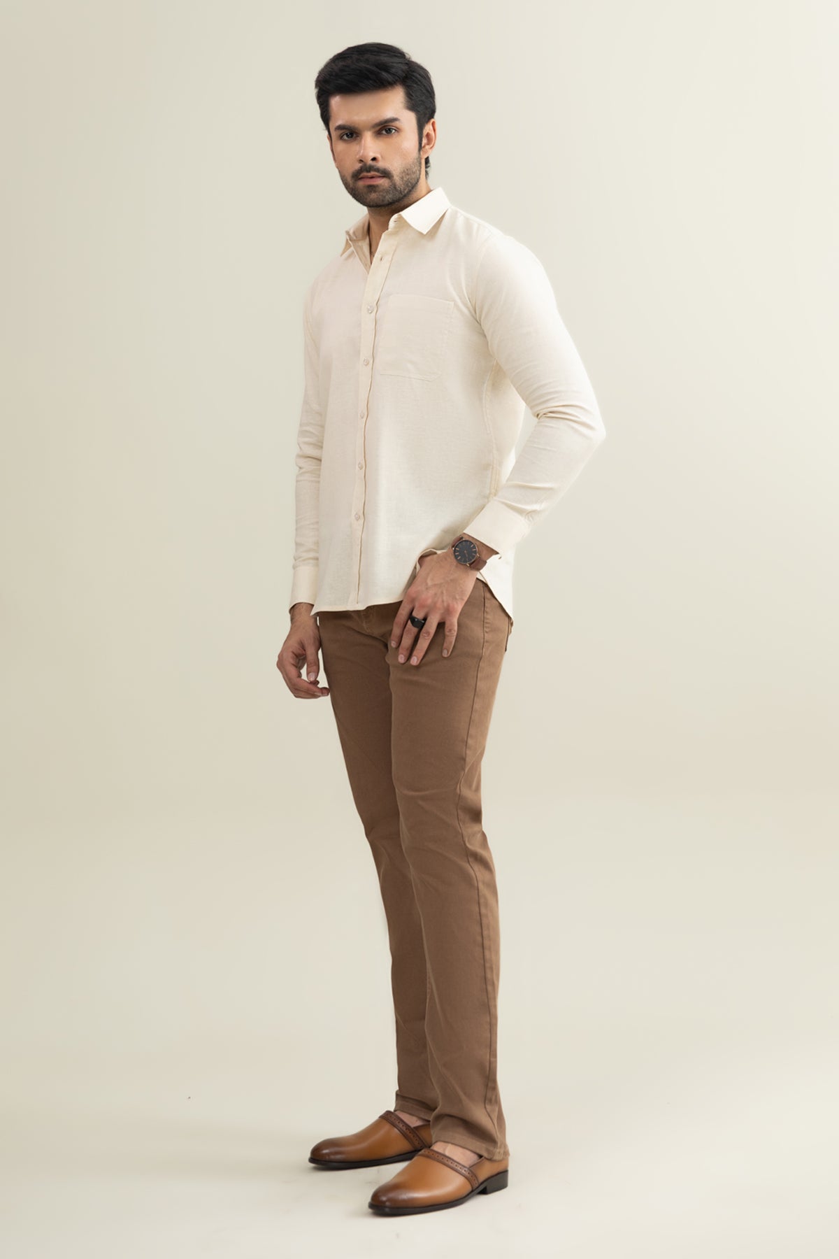 Collard Shirt - SMSH201A425