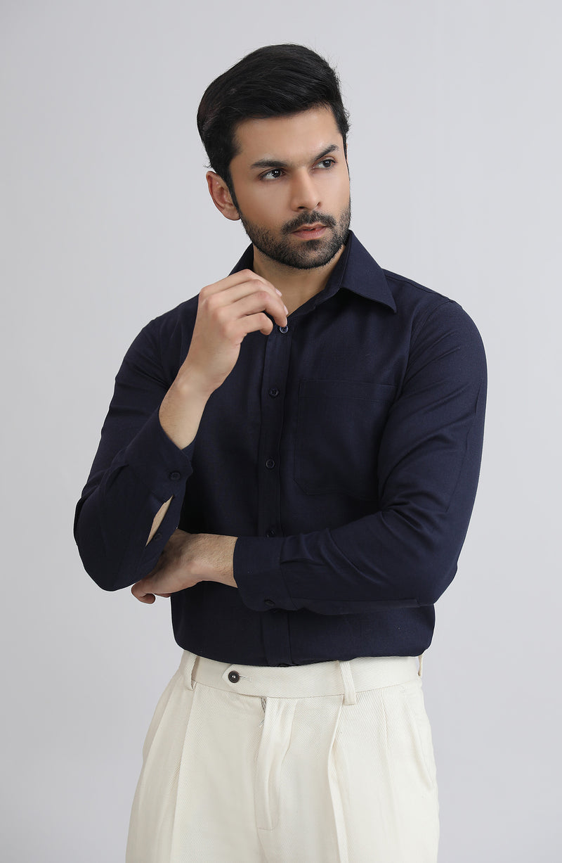 Collared Shirt - SMSH202B425 - Shop Now at Shahnameh