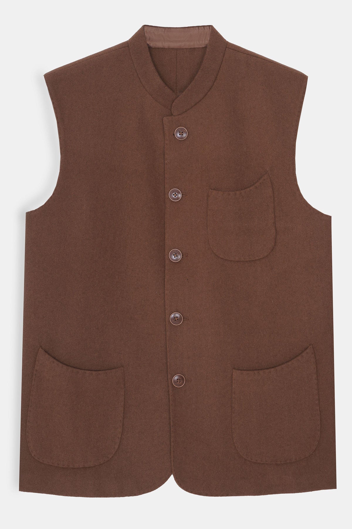 Wool Rich Waistcoat - SMWC809426