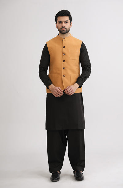 Basic Waistcoat - SMWC402425 - Shop Now at Shahnameh
