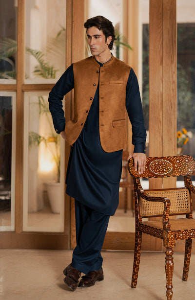 Men's Basic Waistcoat - SMWC403A425