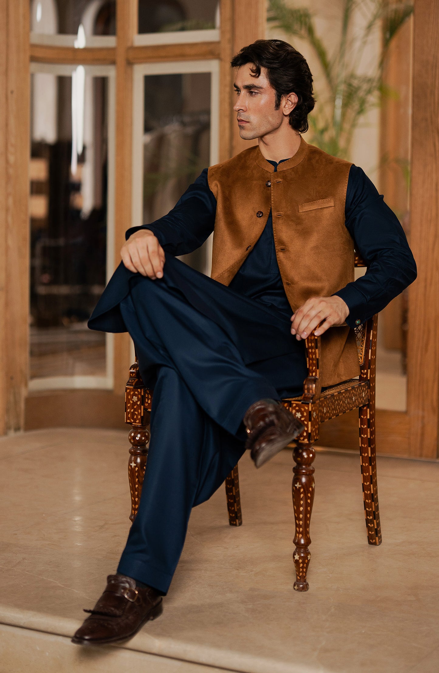 Men's Basic Waistcoat - SMWC403A425