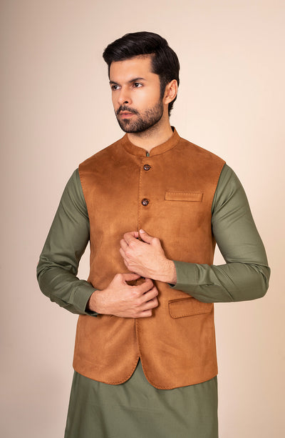Basic Waistcoat - SMWC403B425 - Shop Now at Shahnameh