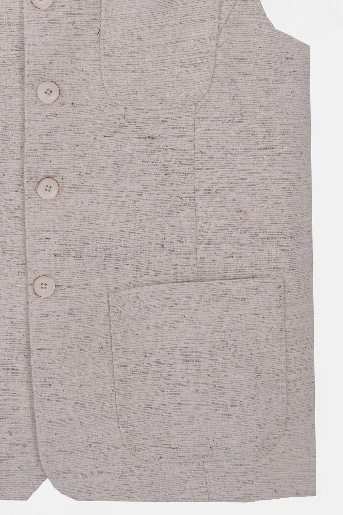 Handmade Khaddar Waistcoat - SMWC410426