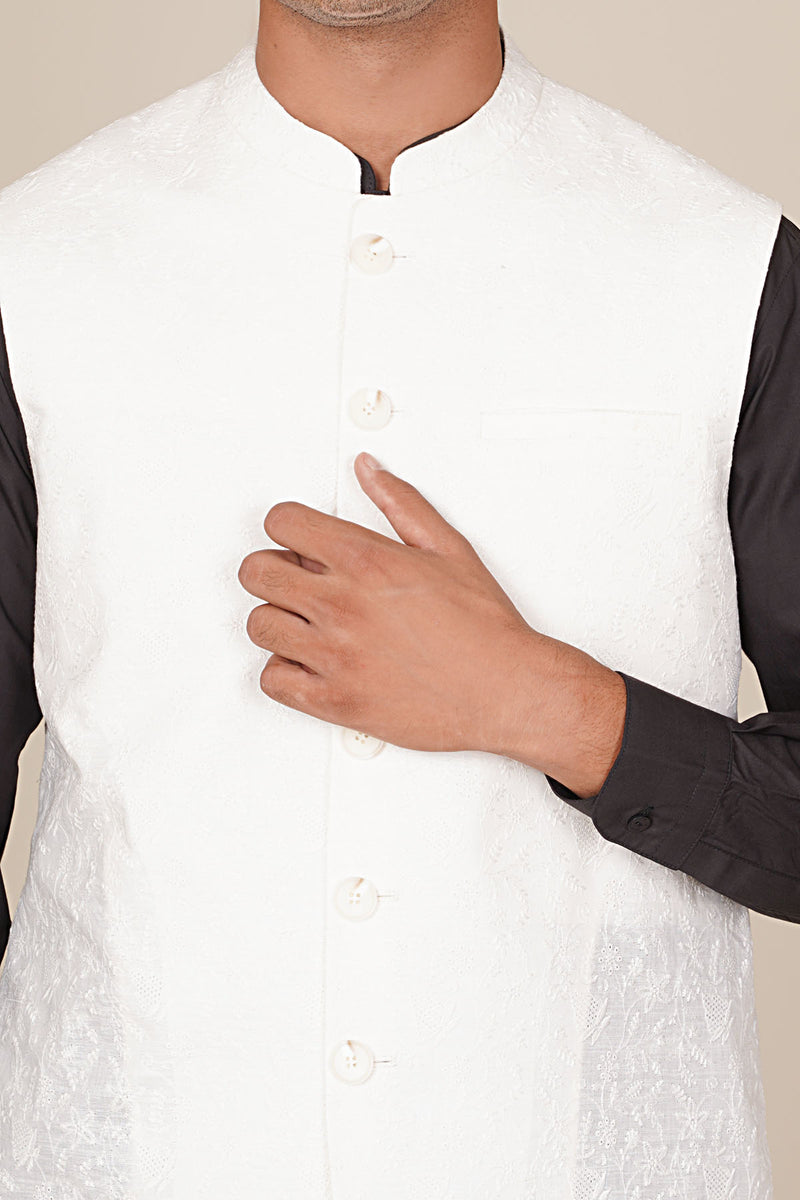 Embroidered Waistcoat - Shop Now at Shahnameh