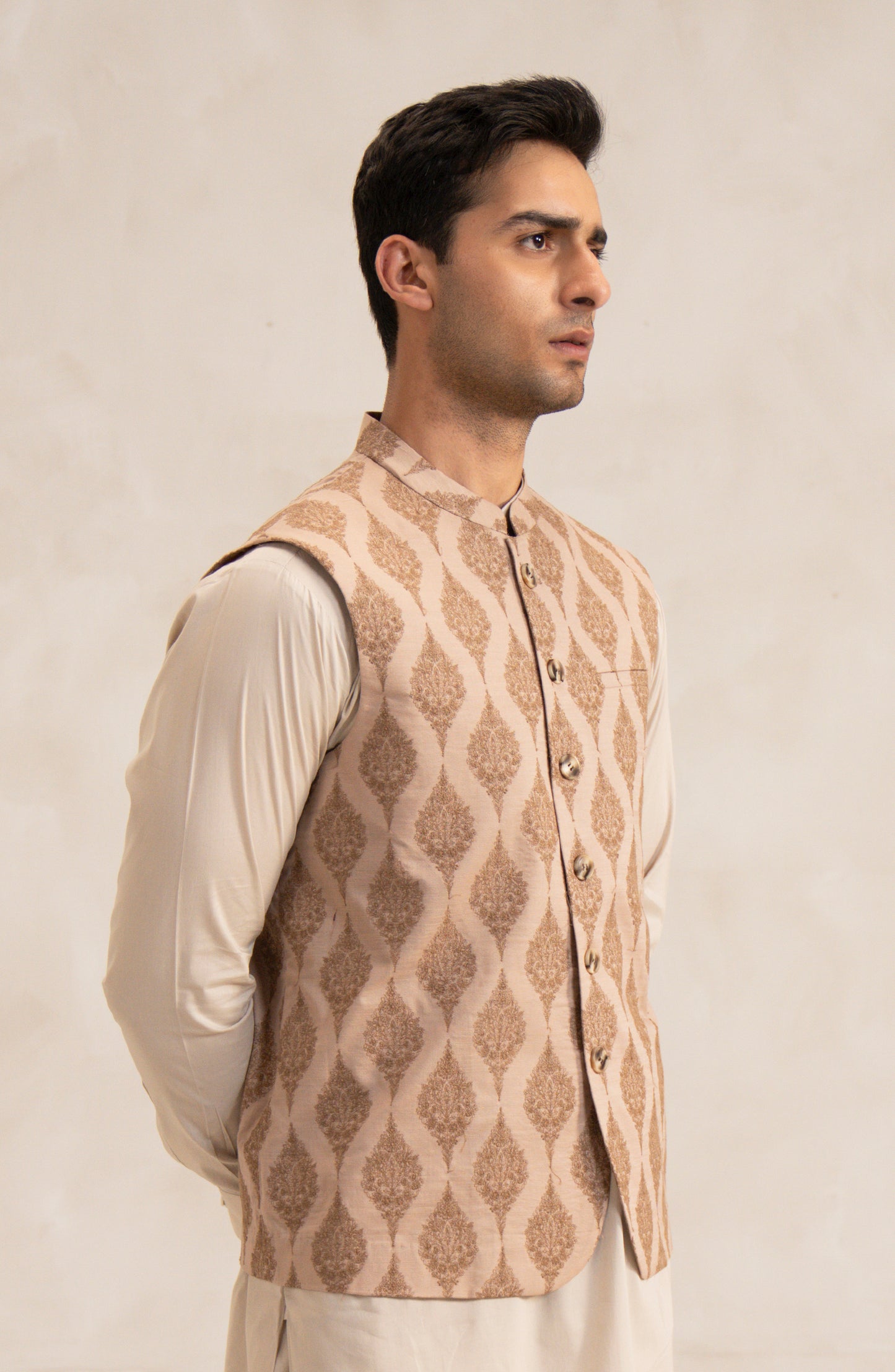 Embroidered Waistcoat - SMWC804225