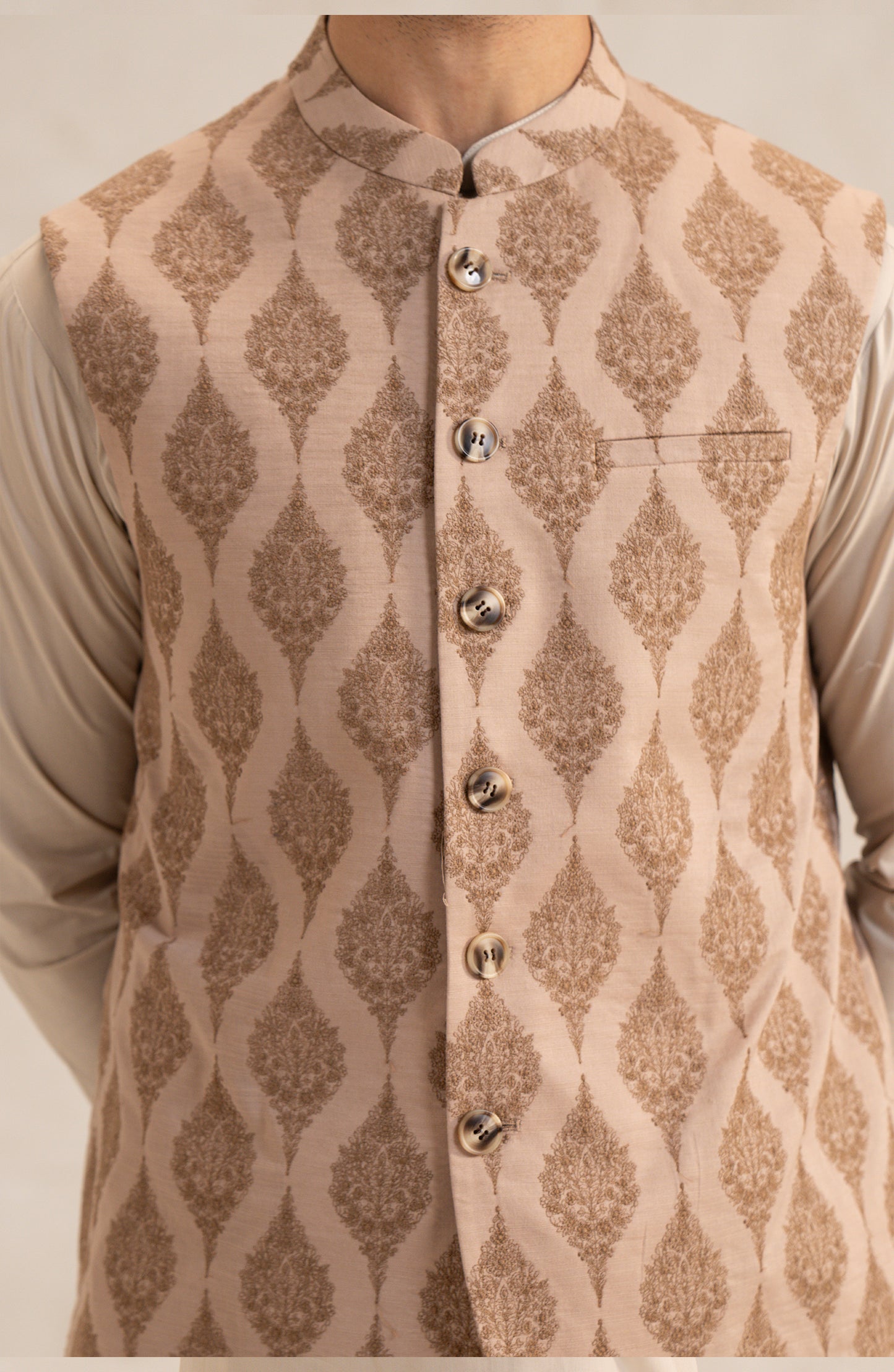 Embroidered Waistcoat - SMWC804225