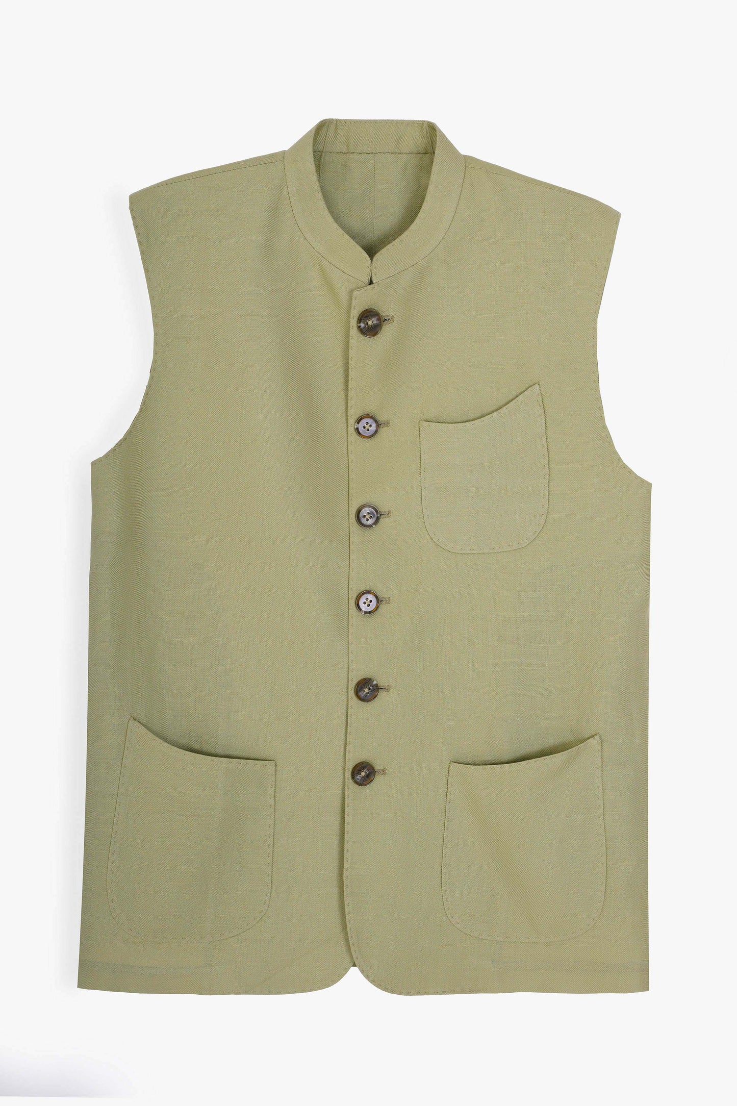 Pure Linen Waistcoat - SMWC923126