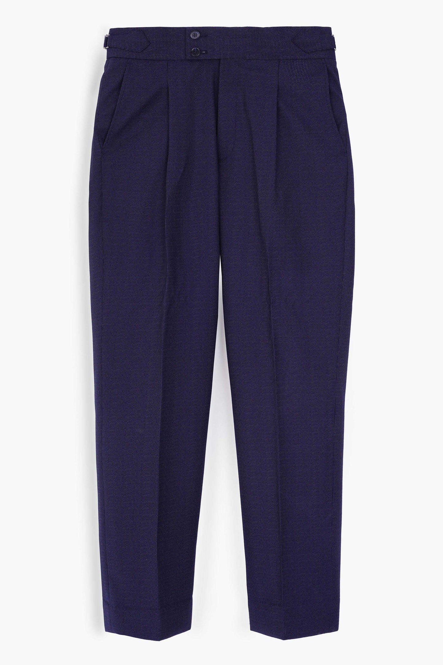 Worsted Wool High Wisted Pants - SND914126