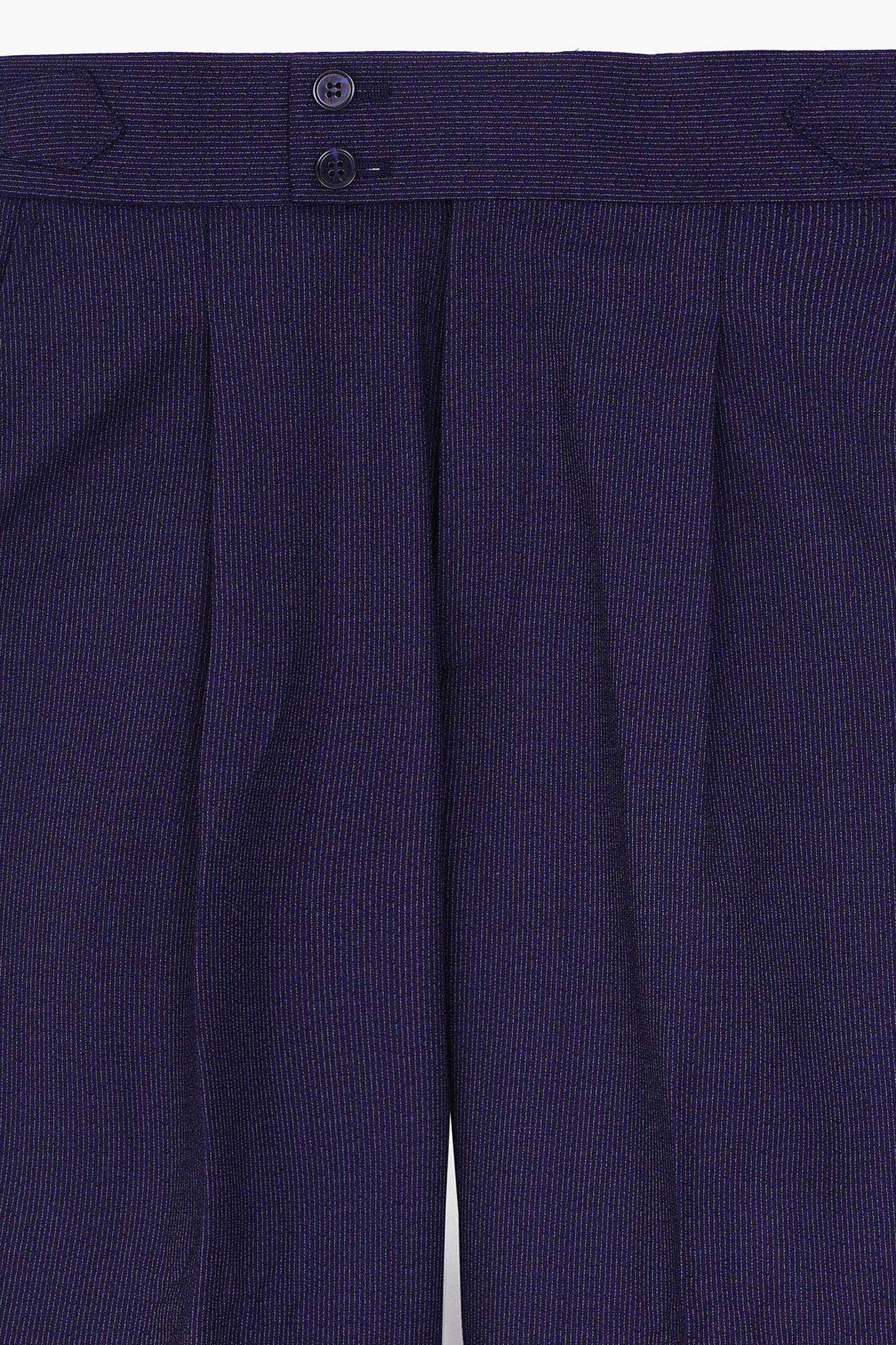 Worsted Wool High Wisted Pants - SND914126