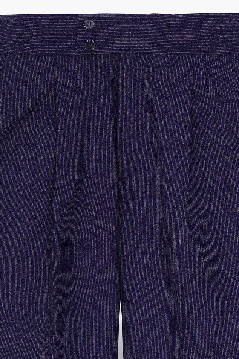 Worsted Wool High Wisted Pants - SND914126