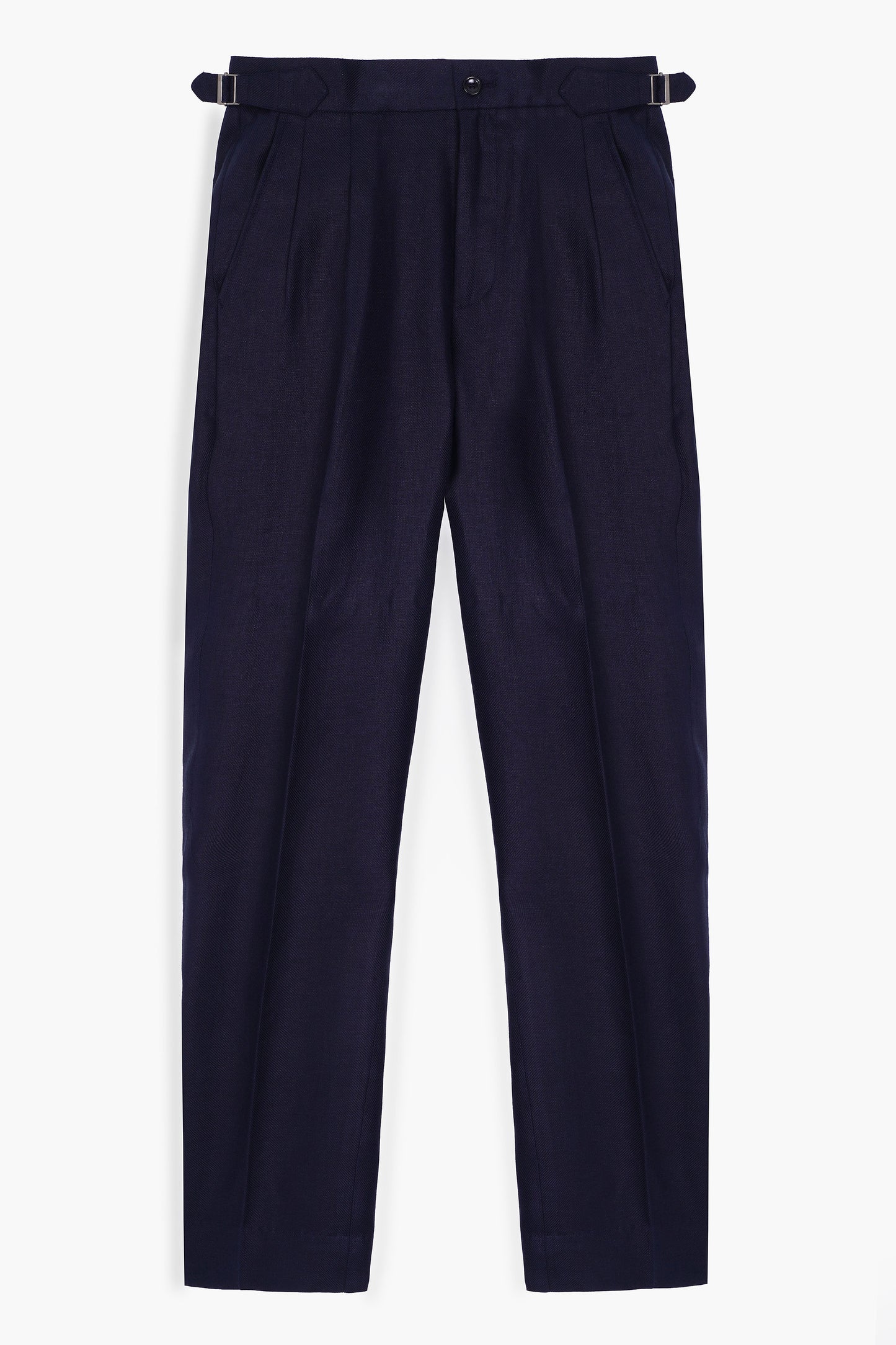 Pure Linen Pleated Pants - SND916126