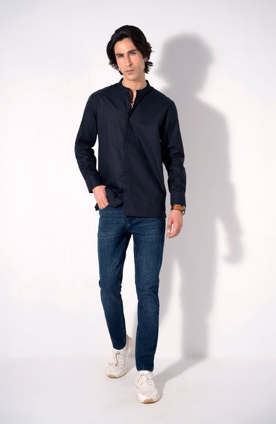 Mandarin Collor Shirt - Shop Now at Shahnameh