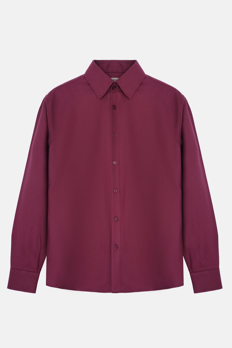 Premium Cotton Twill Shirt - SWS407426