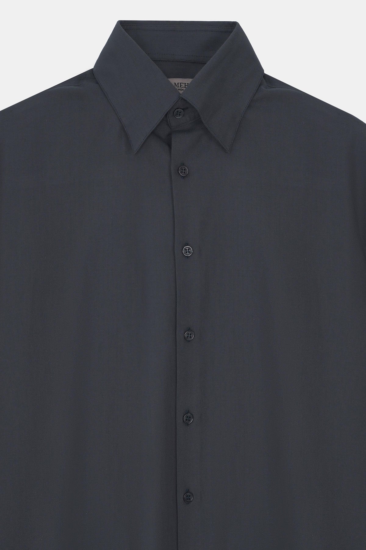 Cotton Flannel Herringbone Shirt - SWS415426