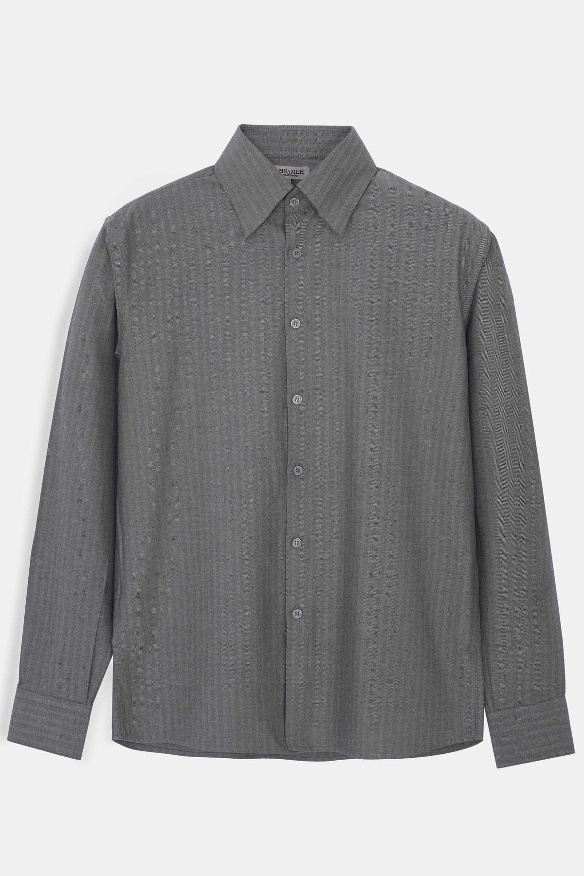 Cotton Flannel Herringbone Shirt - SWS416426