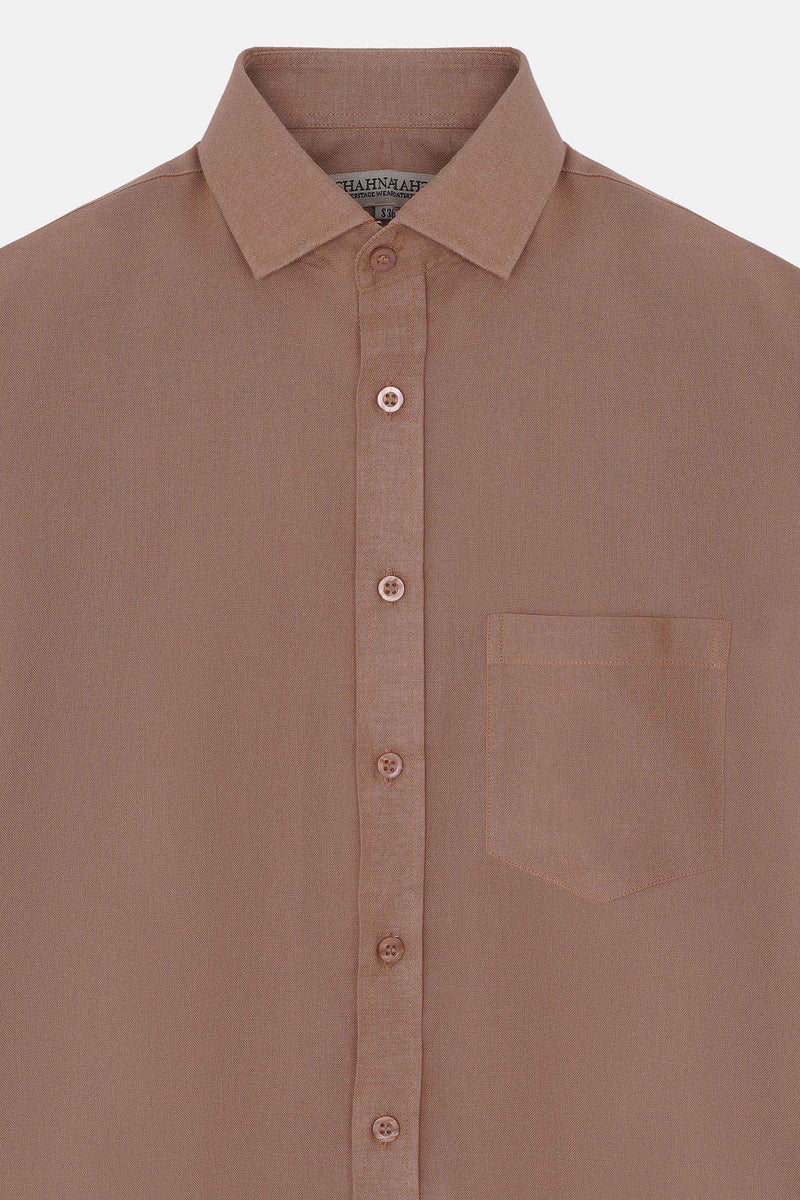 Cotton Slub Shirt - SWS512426 MEN SHIRT WINTER-26