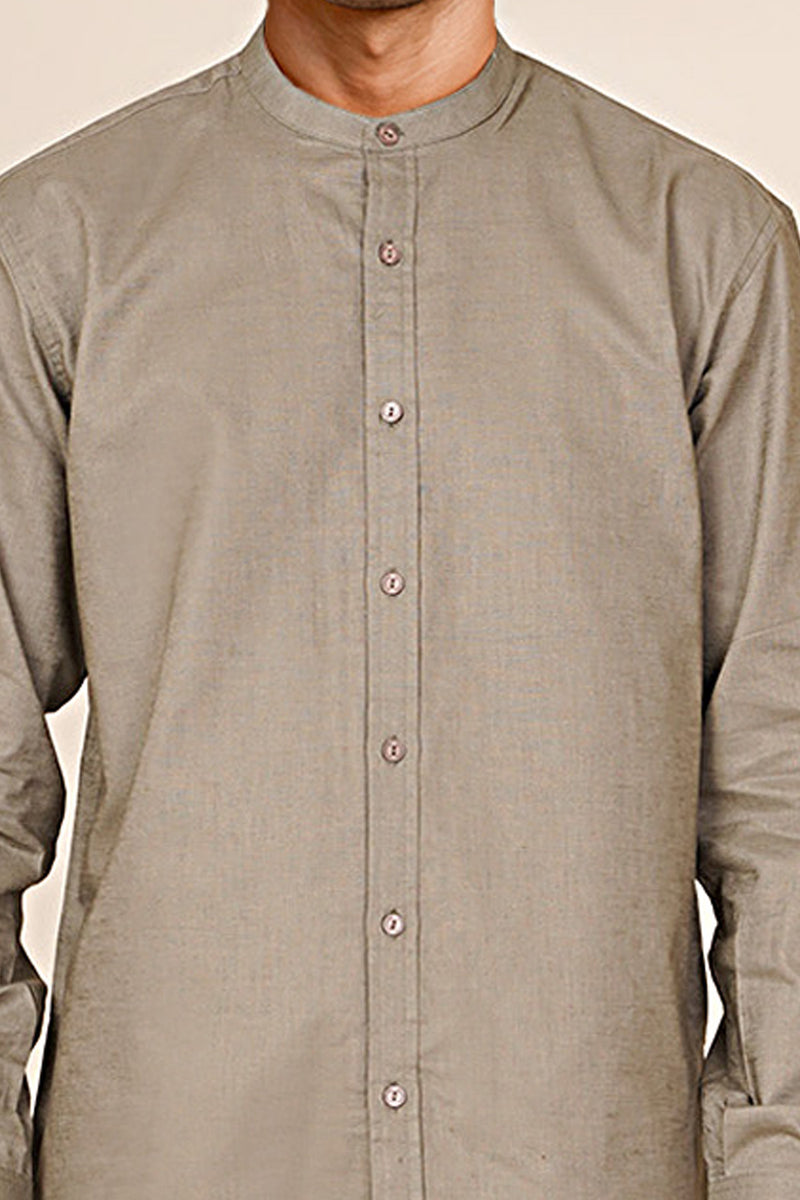 Mandarin Collar Shirt - Shop Now at Shahnameh