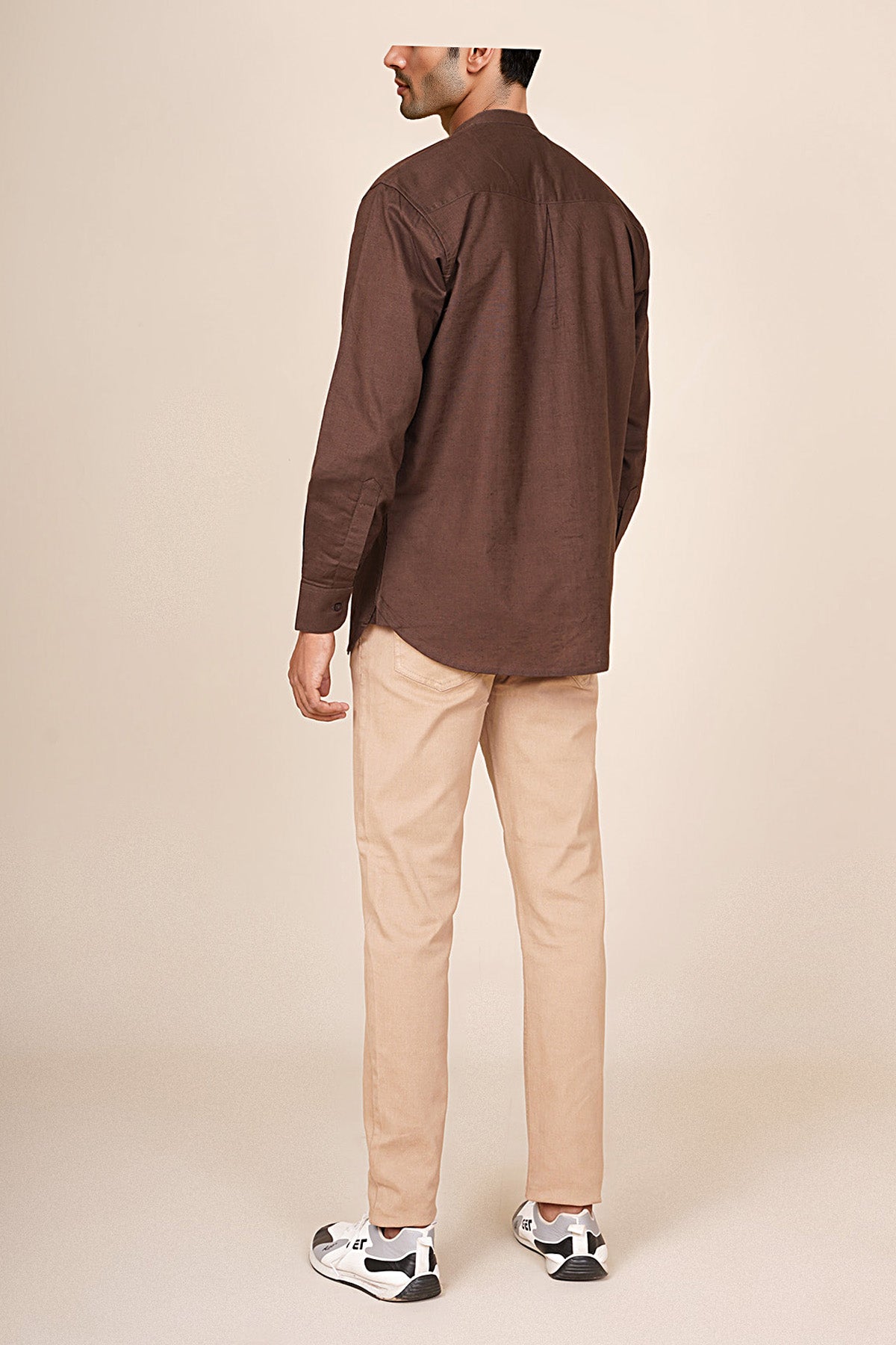Mandarin Collar Shirt