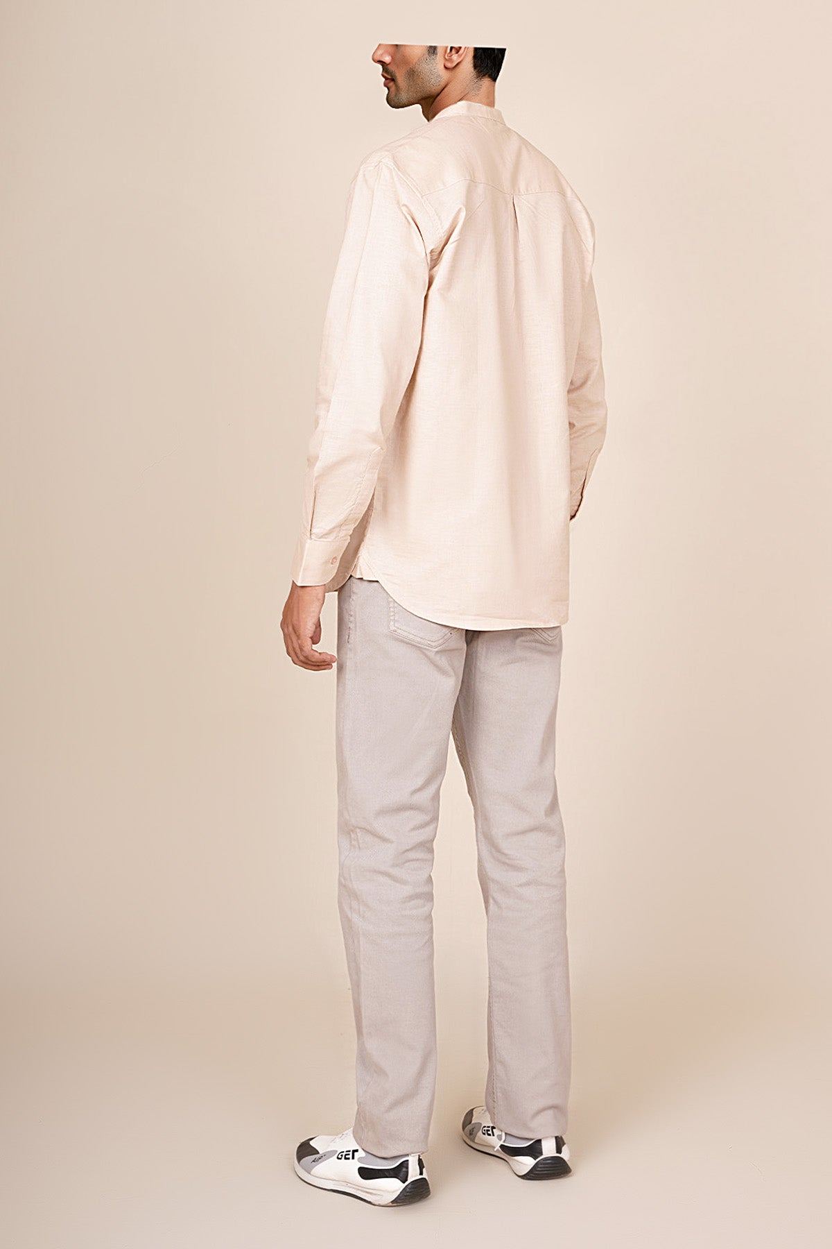 Mandarin Collar Shirt