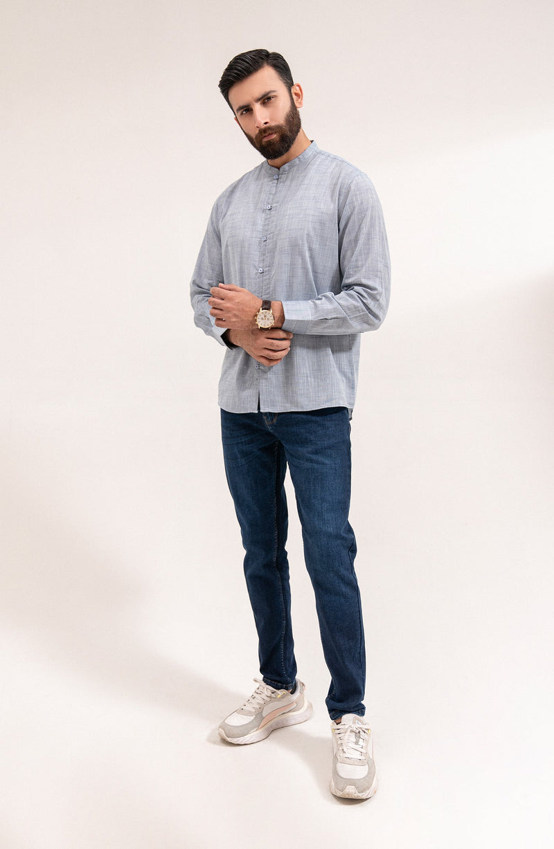 Men's Chambray Shirt - Shop Now at Shahnameh