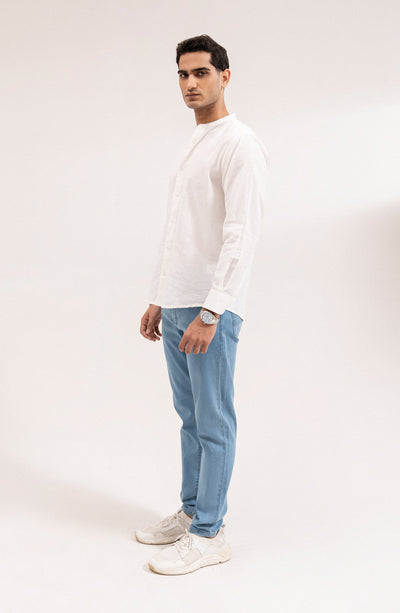 Men's Cotton Linen Shirt-Regular Fit