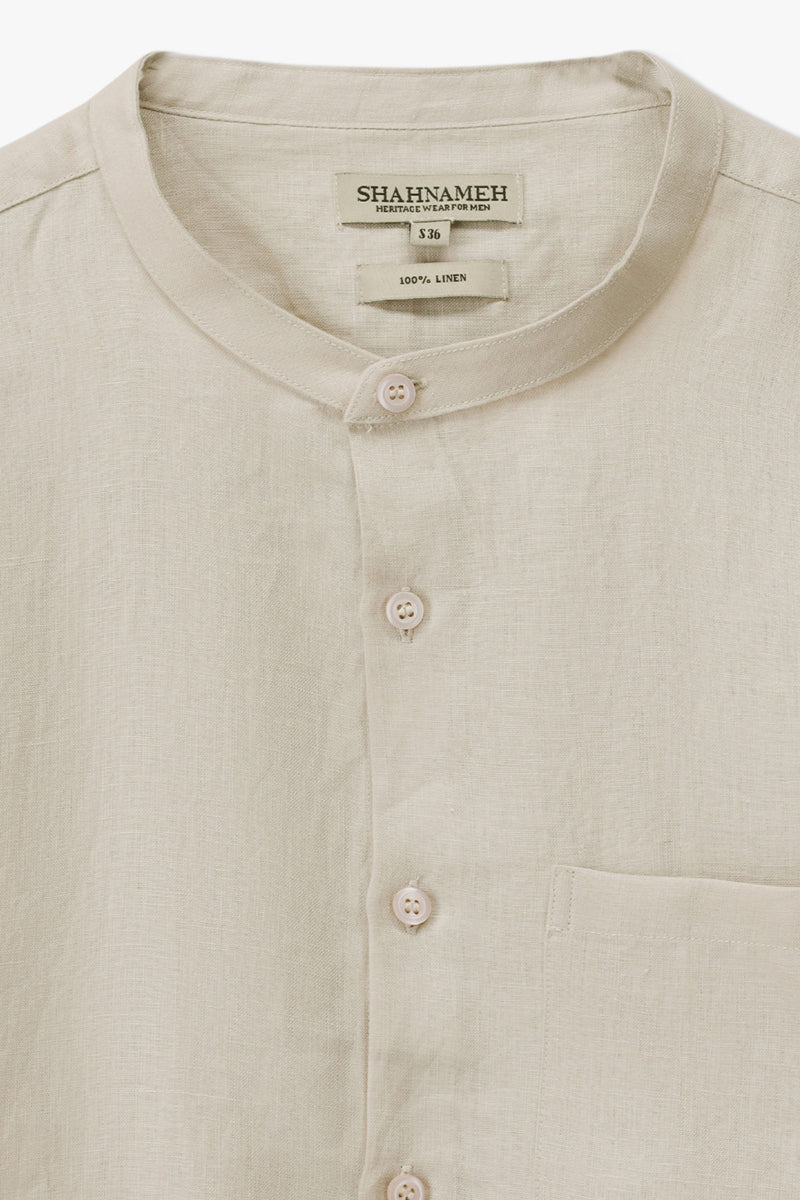 Mndarin Collar Shirt - SWS808126