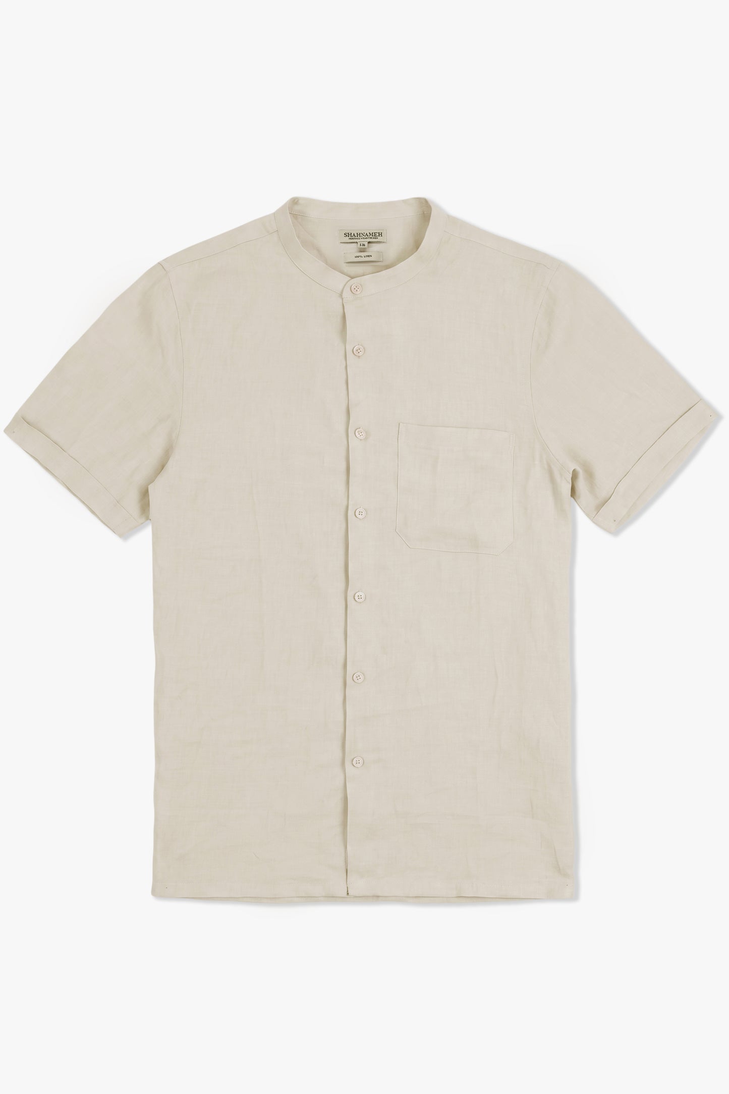 Mndarin Collar Shirt - SWS808126