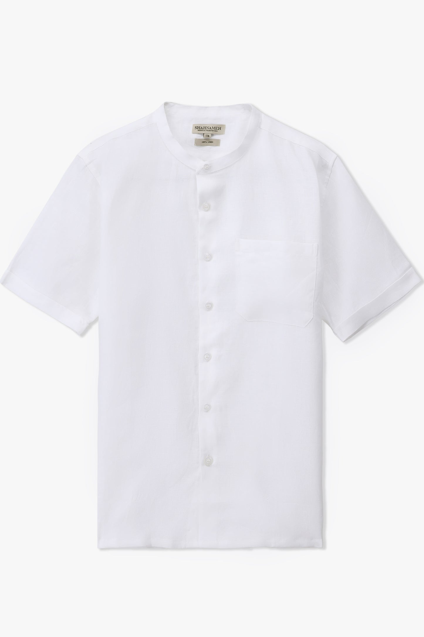 Mandarin Collar Shirt - SWS809126