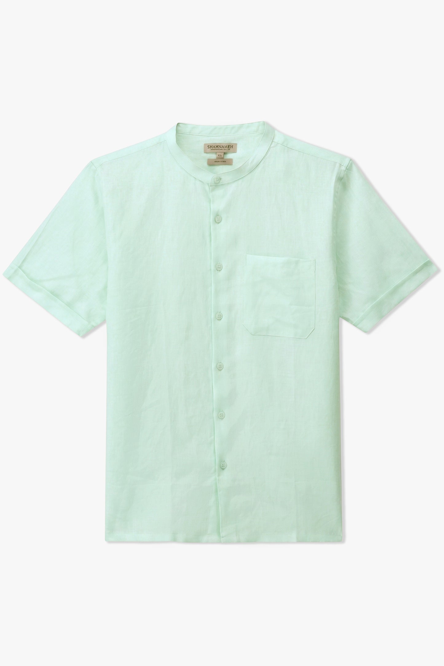 Mandarin Collar Shirt - SWS814126
