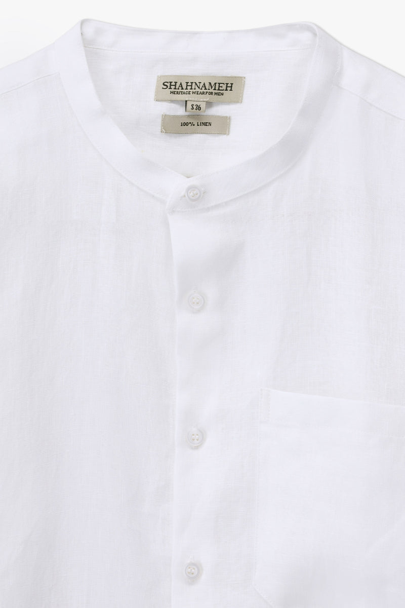 Mandarin Collar Shirt - SWS809126