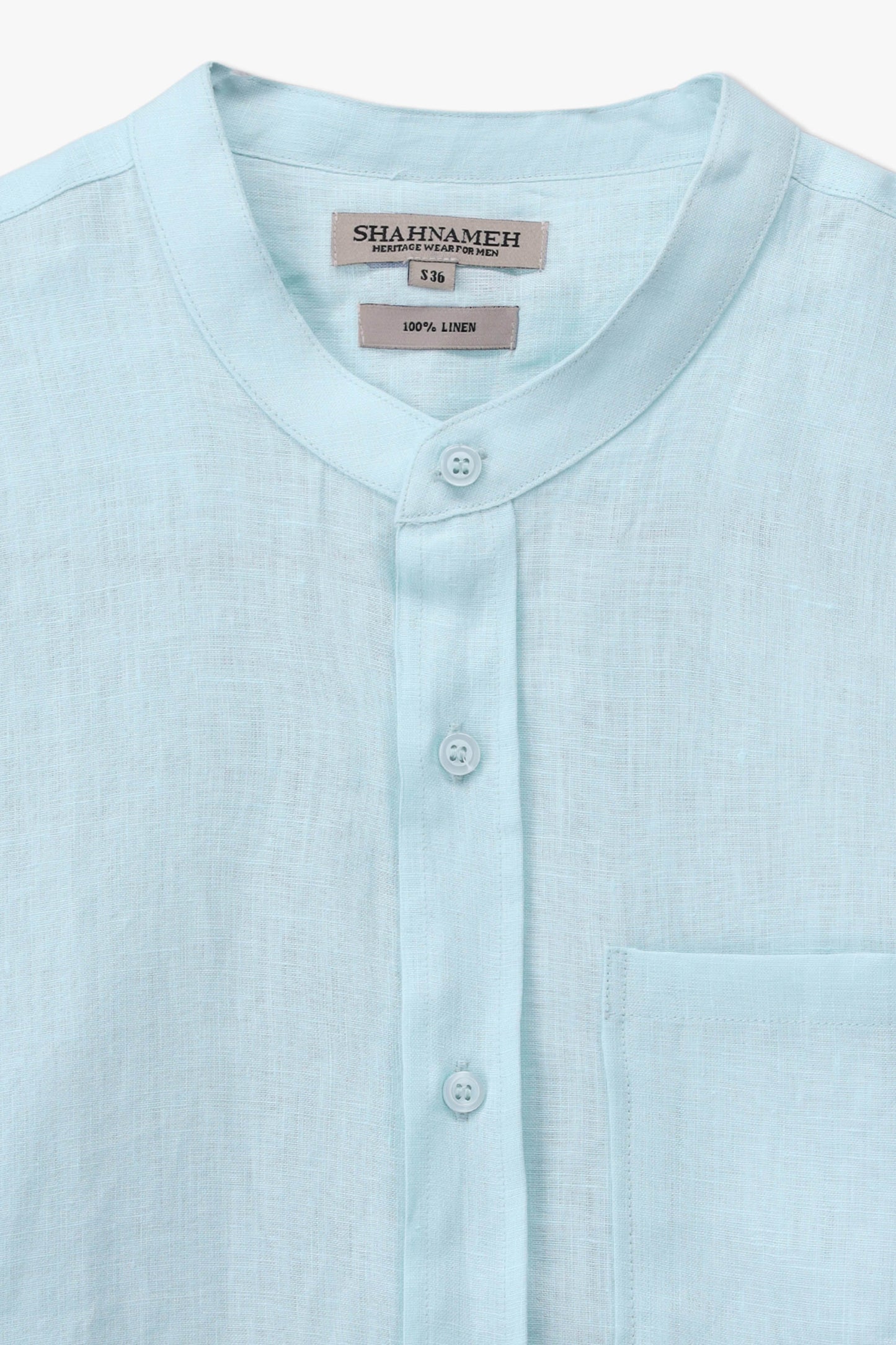 Mandarin Collar Shirt - SWS810126