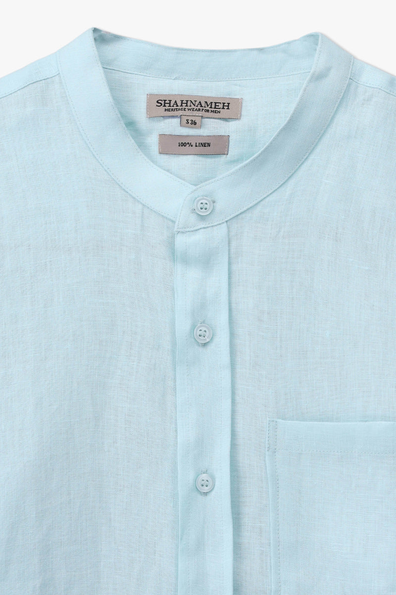 Mandarin Collar Shirt - SWS810126